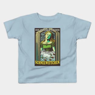 Snow White (Schneewittchen) By The Brothers Grimm Kids T-Shirt